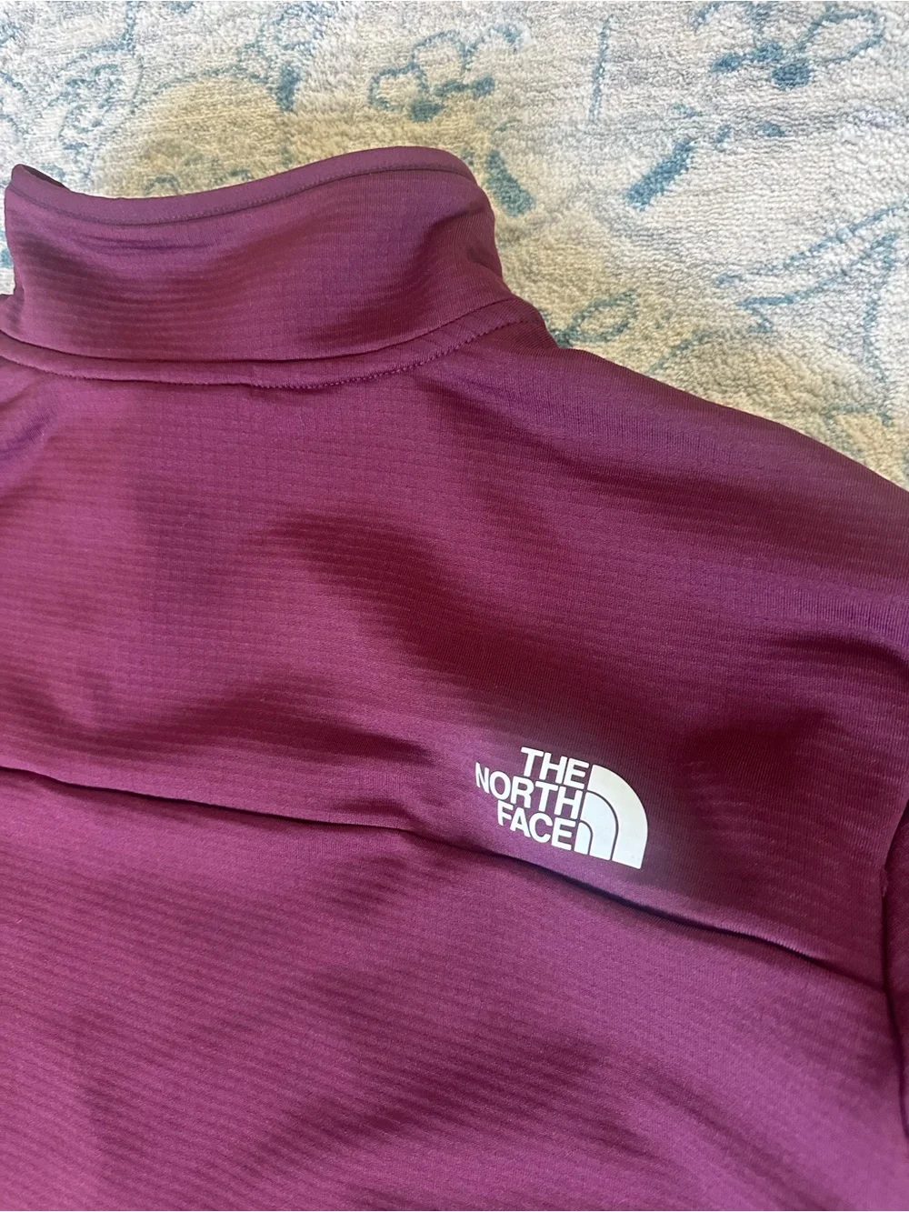 The North Face Men’s XXL Burgundy Quarter Zip Pullover